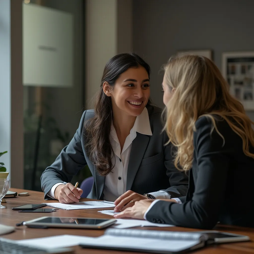 Bureau moderne et collaboratif de l'entreprise
