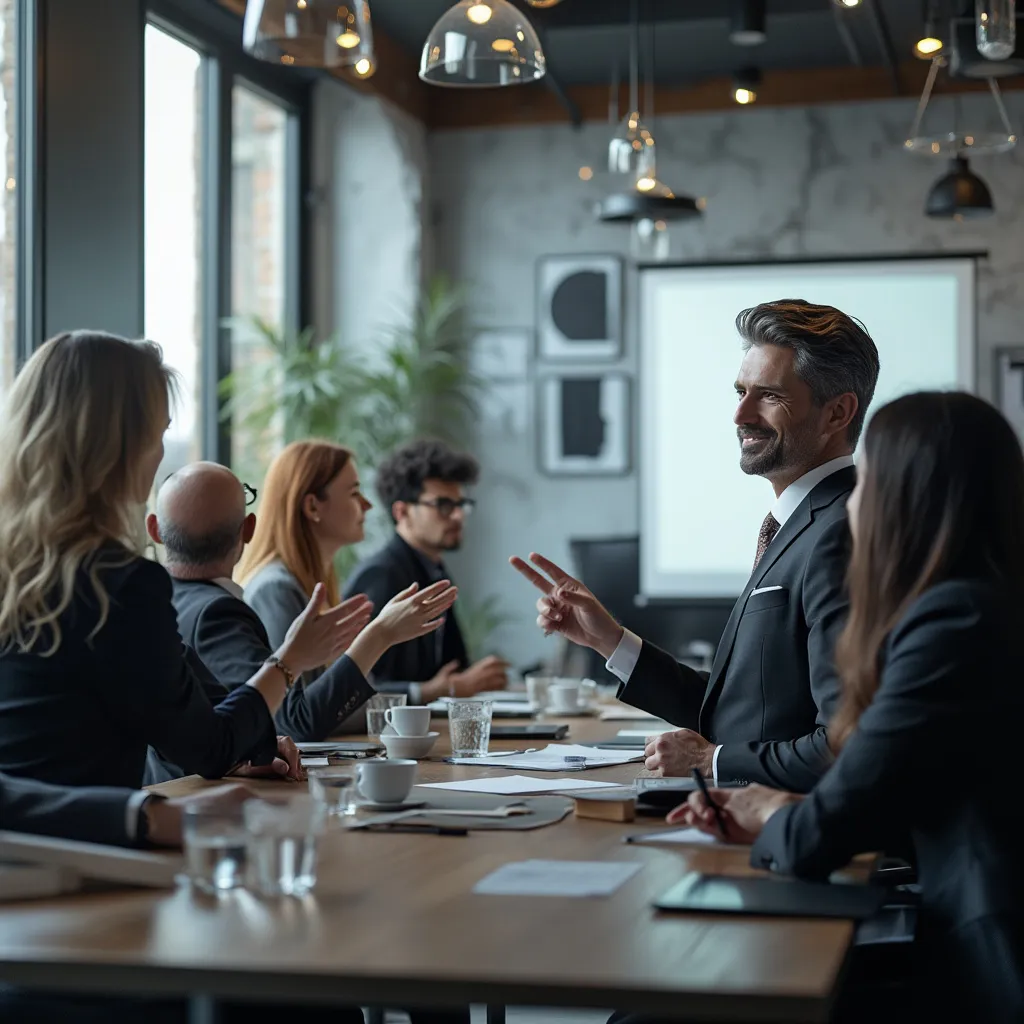 Espace de travail moderne et inspirant